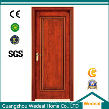 Single Panel MDF Interior Solid Core Wood Door for Houses